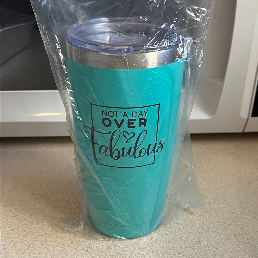 Tumbler with Inspirational Quote